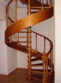 лестницы деревянные винтовые